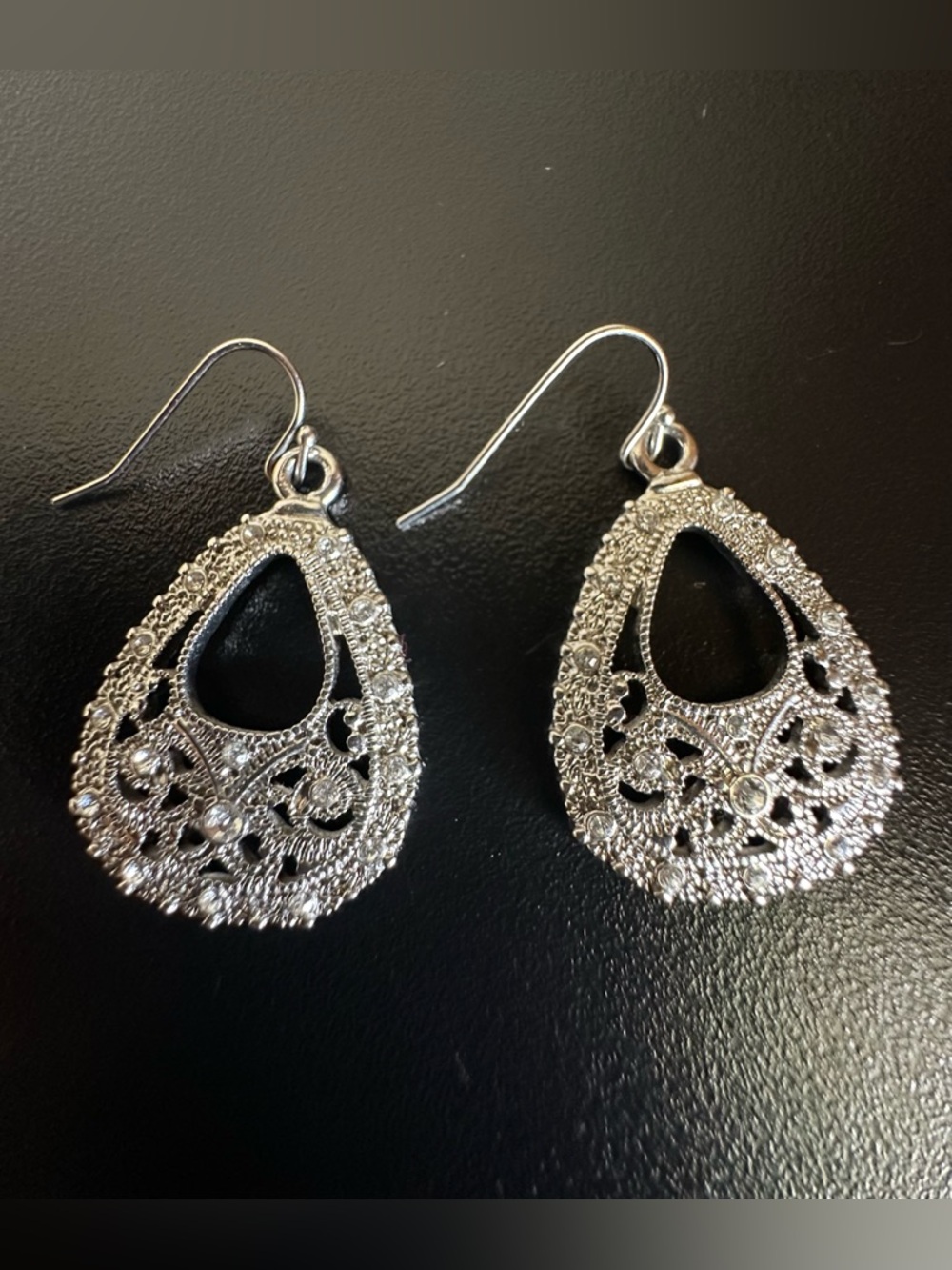 Art Nouveau Teardrops Earrings